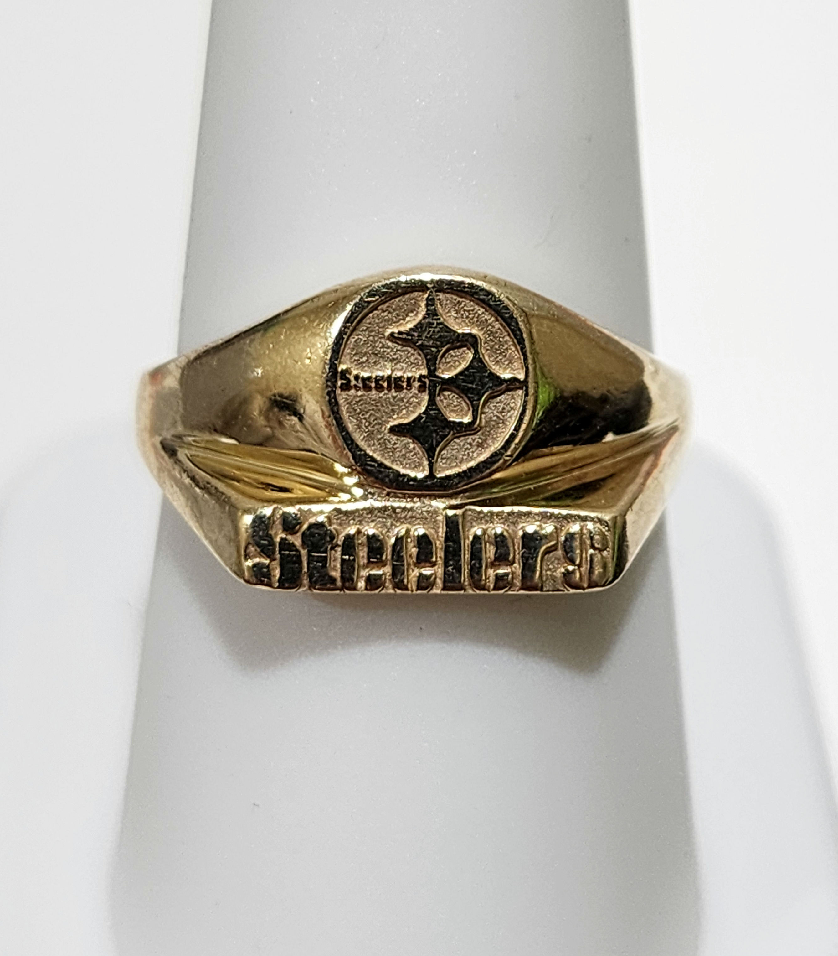 10K Steelers Ring 