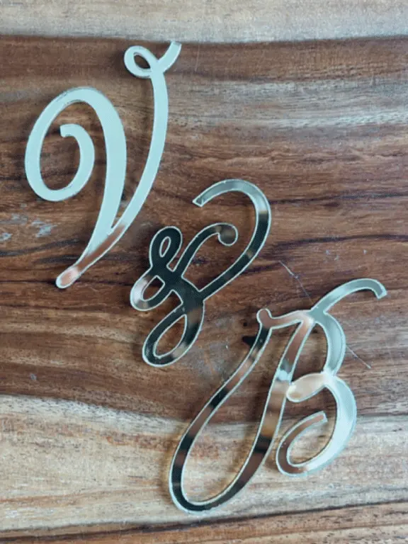 Miniature : Face topper initiales