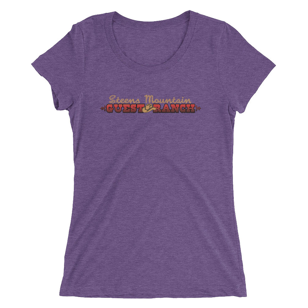 Thumbnail: Steens Mountain Guest Ranch Logo - Ladies' short sleeve t-shirt