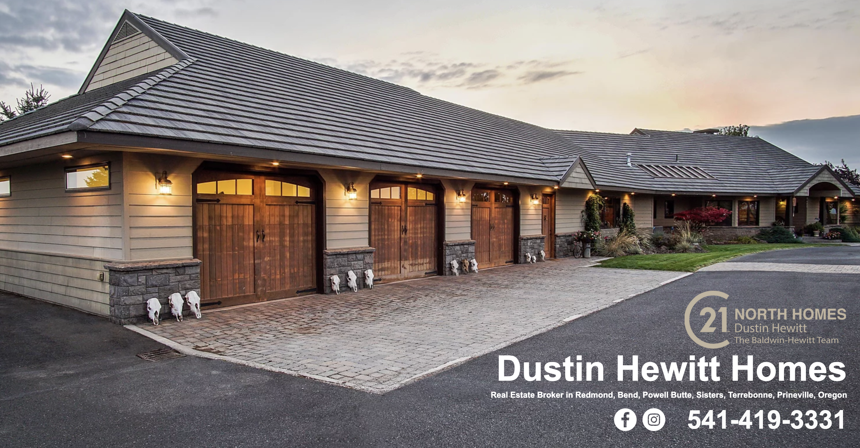 Dustin Hewitt Homes Real Estate Redmond Bend Powell Butte Sisters Oregon