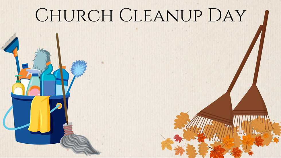 All‑Church Clean‑Up Day