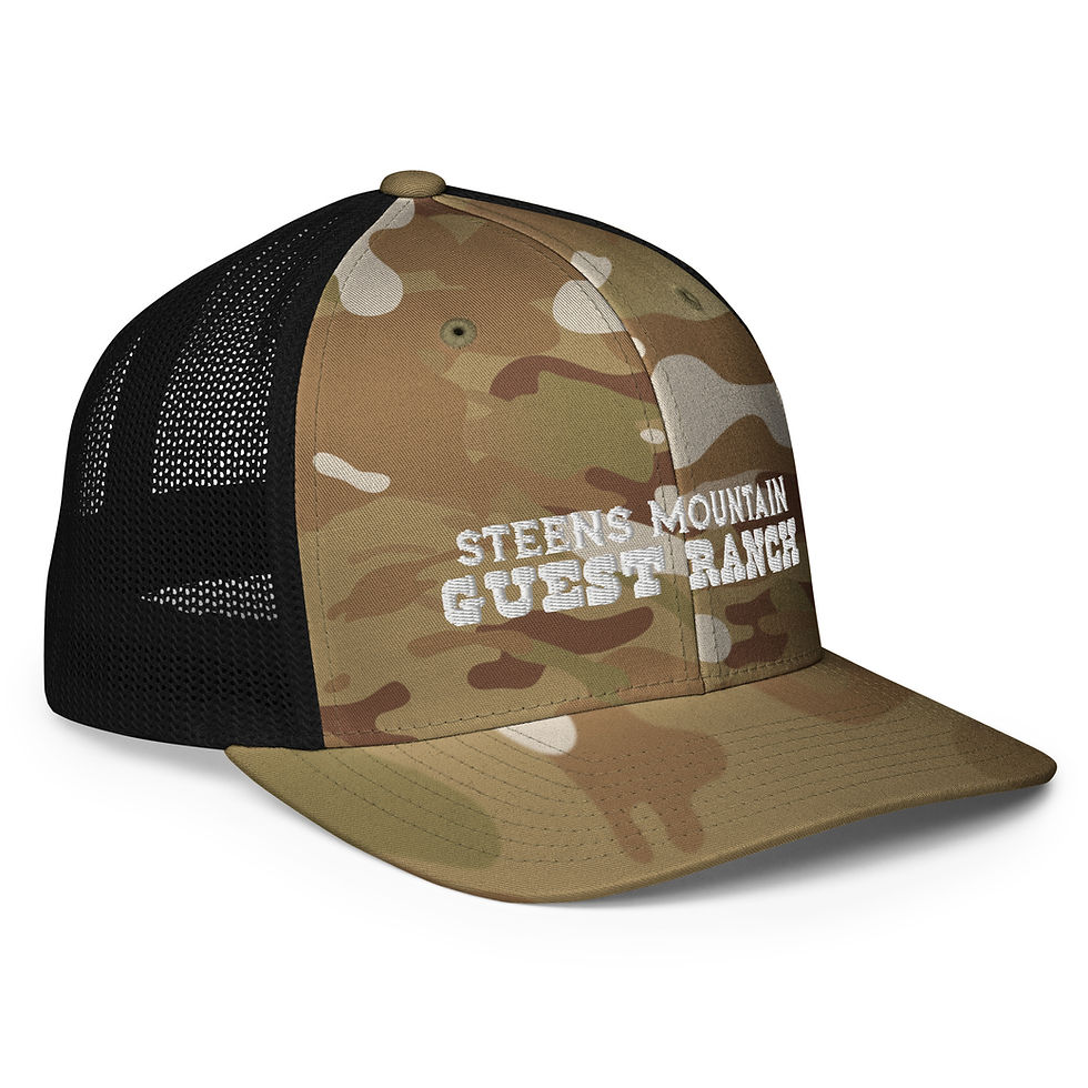 Thumbnail: Steens Mountain Guest Ranch - Closed-back trucker cap