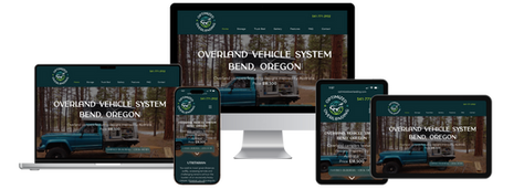 Outdoor adventure tour website design created for Oregon businesses