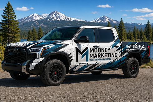 Mooney Marketing Truck