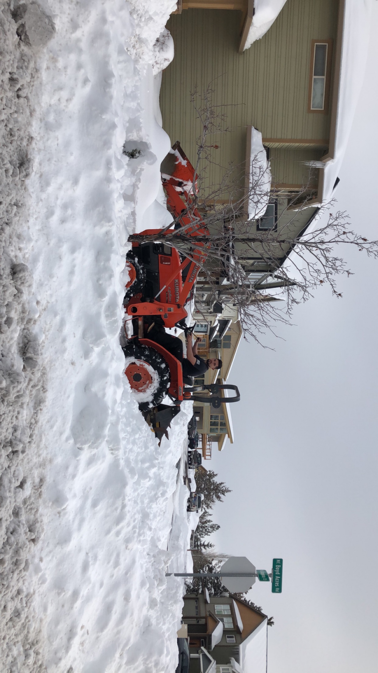 Truck loaded for junk removal and debris haul-away in Bend, Oregon