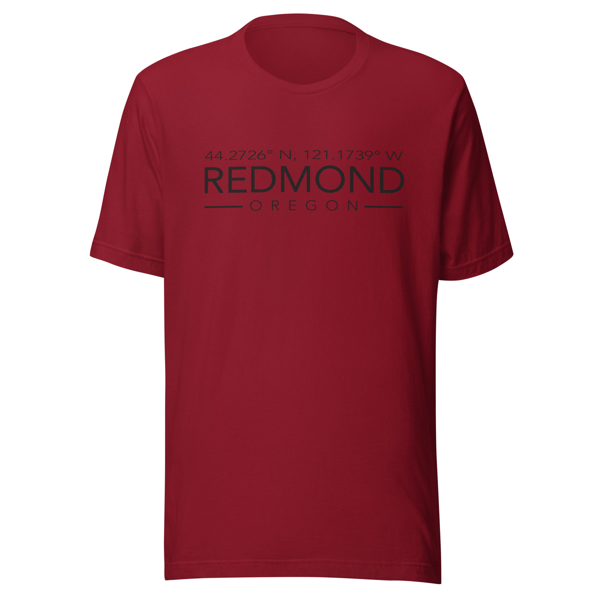Redmond, Oregon Coordinates - Unisex t-shirt