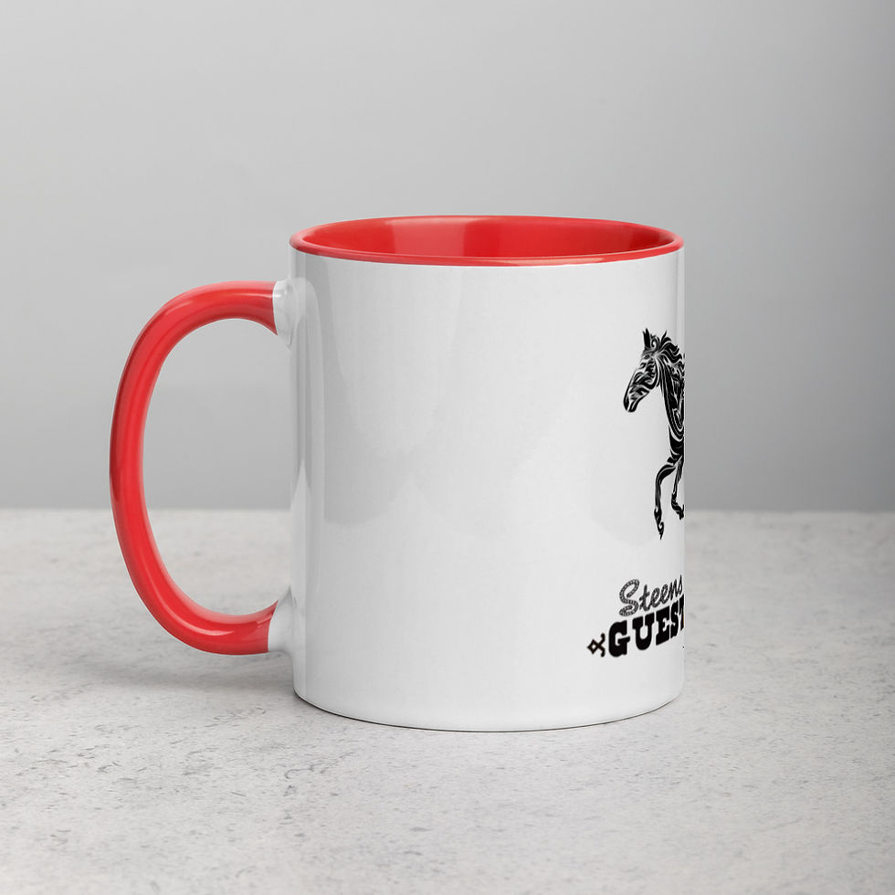 Thumbnail: Steens Mountain Guest Ranch Artist Full Horse - Mug with Color Inside