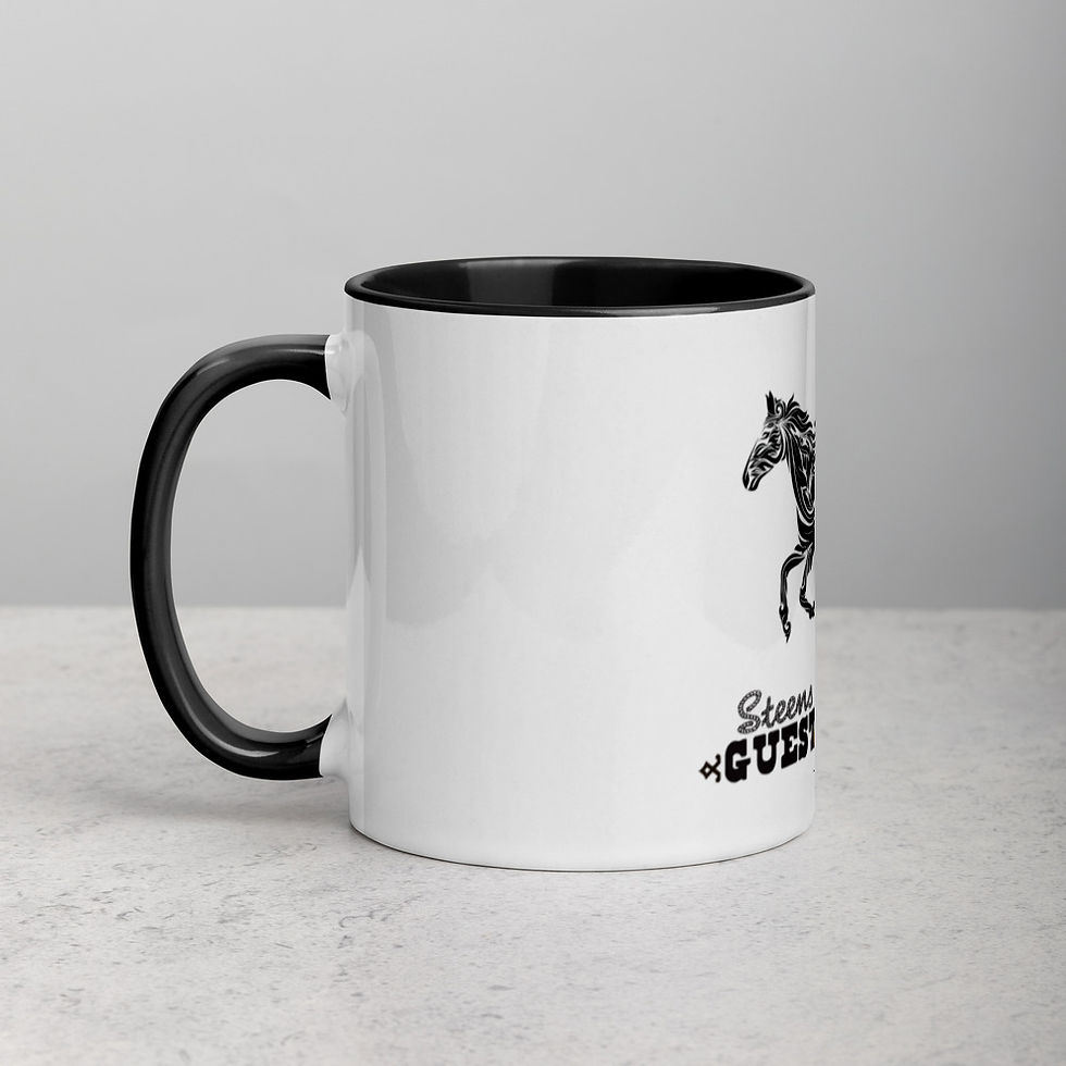 Thumbnail: Steens Mountain Guest Ranch Artist Full Horse - Mug with Color Inside