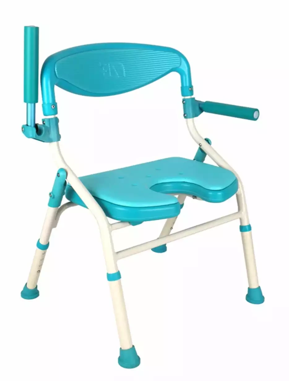 台灣Ｕ型摺合式靠背沐浴椅