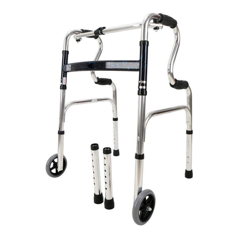 台灣 R型固定輪二合一助行器(5"前向輪)