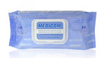 Medicom 綿羊油濕紙巾X64片(原箱8包 ) - 2