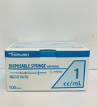 Terumo 針筒連針咀1ml/25g x 5/8" - 3