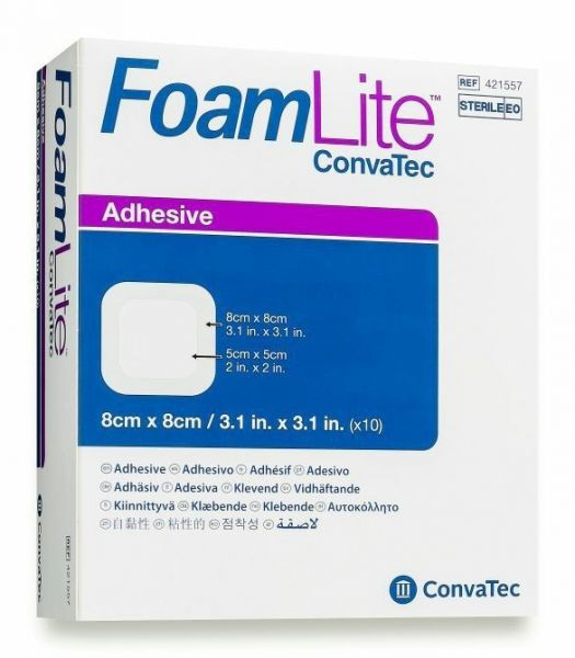ConvaTec Foan lite 輕柔矽膠泡棉敷料