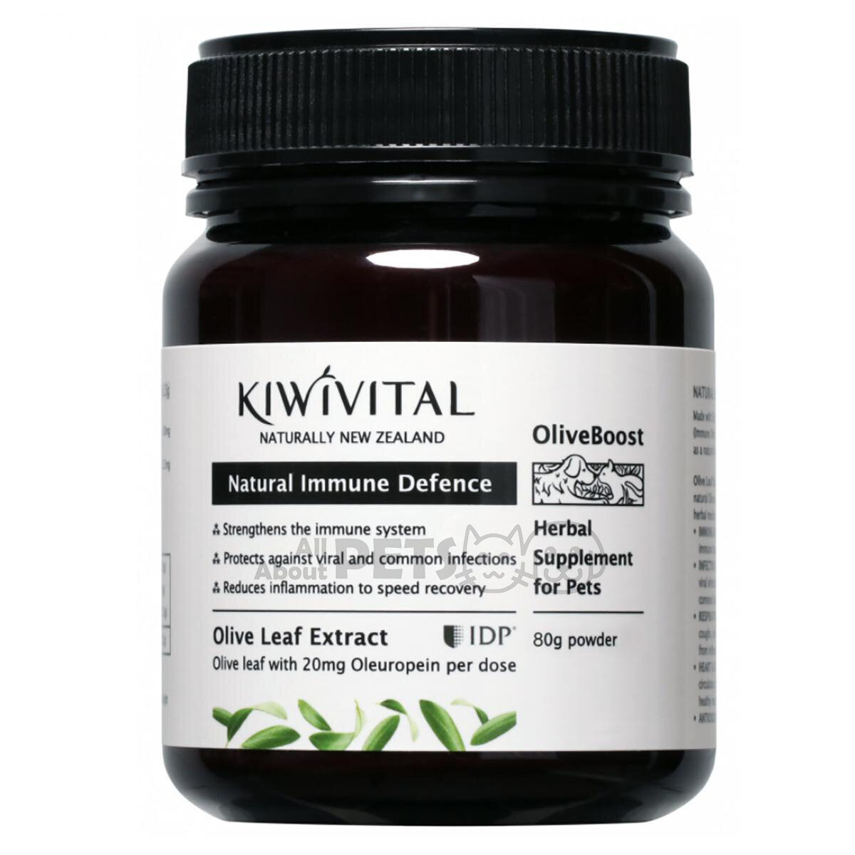 Kiwivital - 紐西蘭寵物橄欖葉草療