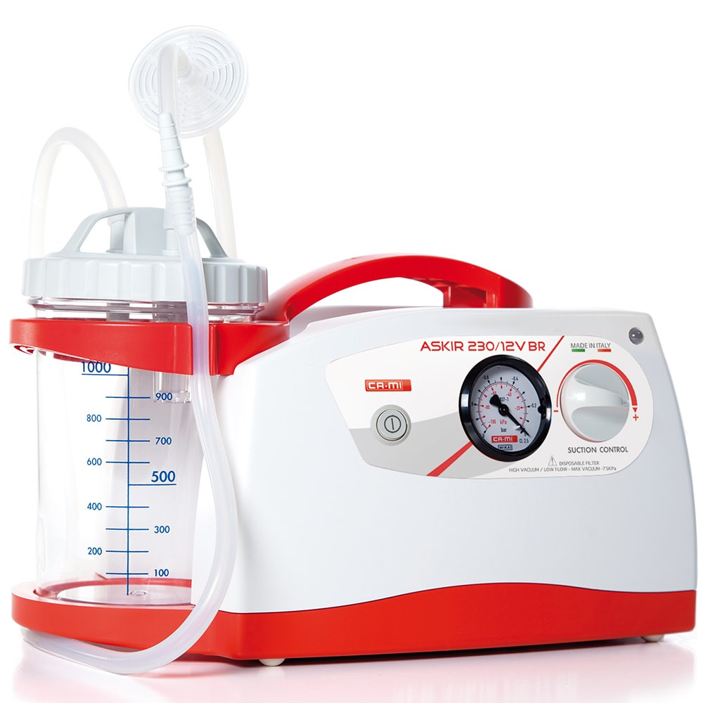 意大利 Ca-mi New Askir 230/12V BR 可攜式抽痰機