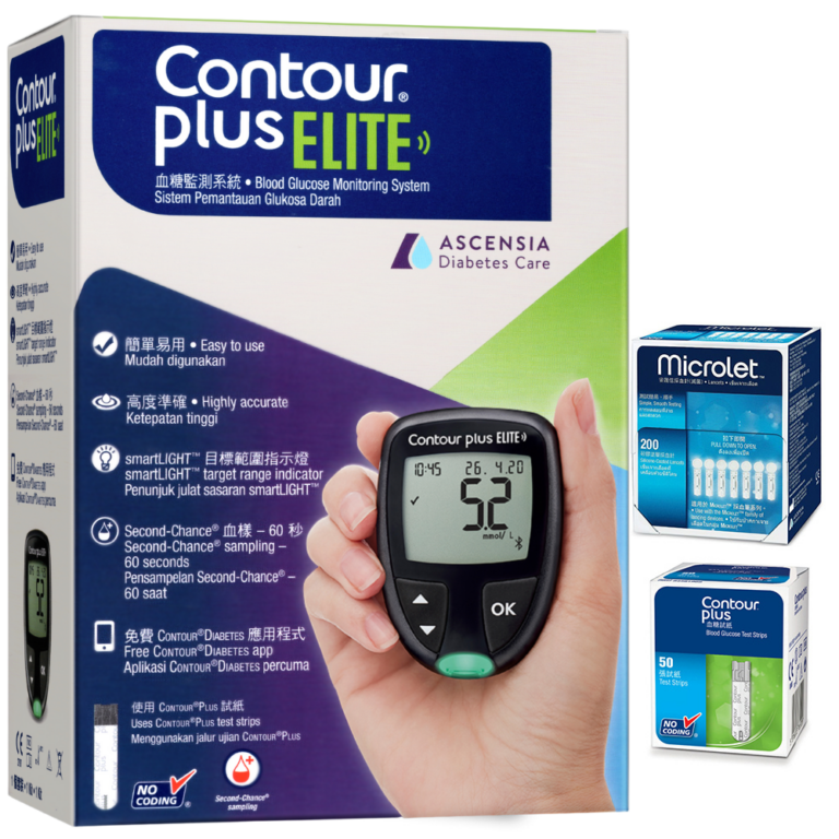 Ascensia Contour Plus Elite 血糖機套裝