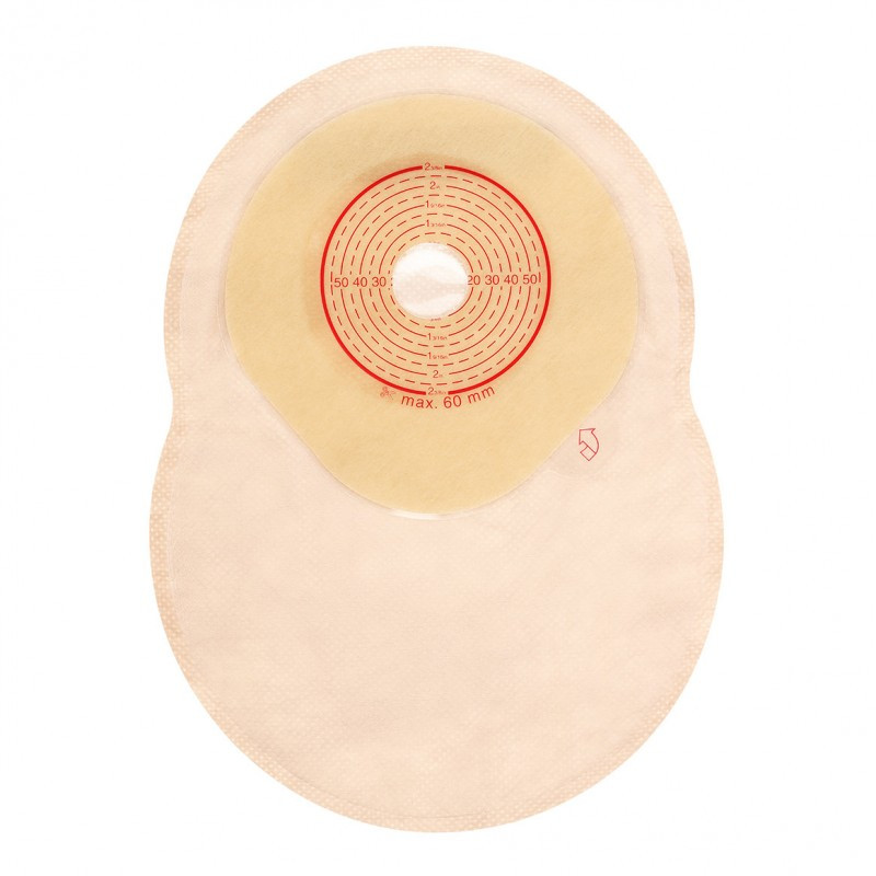 Stomocur 一件裝密口大便袋連碳片(30片裝)