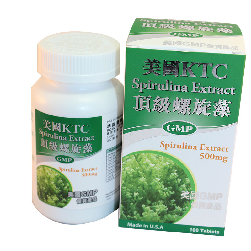 KTC螺旋藻精華 100粒