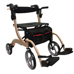 S-Line兩用四輪助行器，助行車及輪椅二合一 - 1