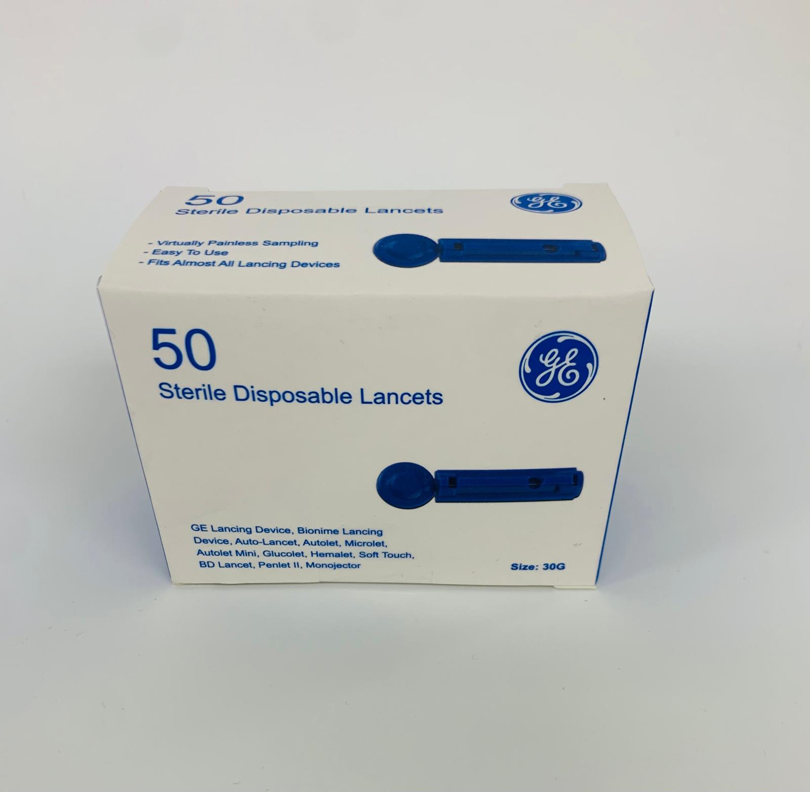 美國 GE100 即棄採血針 (50支)盒