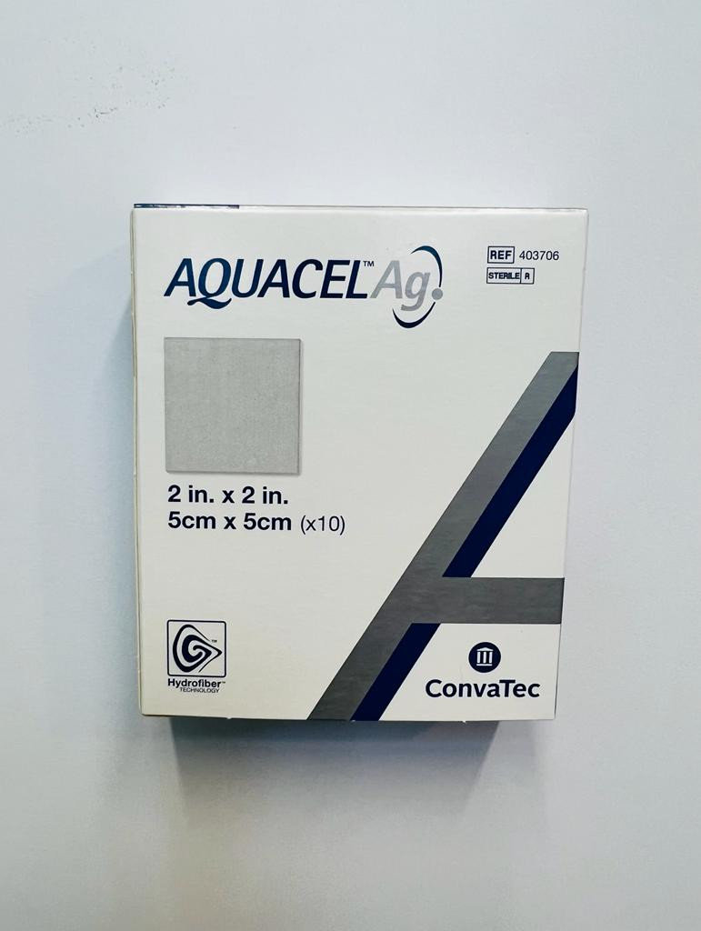ConvaTec Aquacel  Ag 吸收性銀離子抗菌纖維敷料