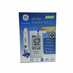 美國GE-100血糖測試機套裝(血糖機 + 1盒試紙 +1盒採血針) - 1