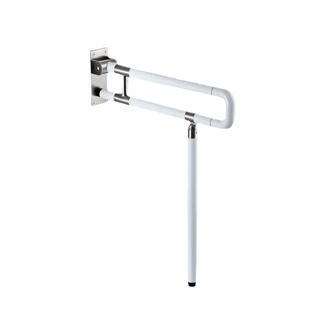 可摺式彈簧防滑浴室安全扶手(加厚型)