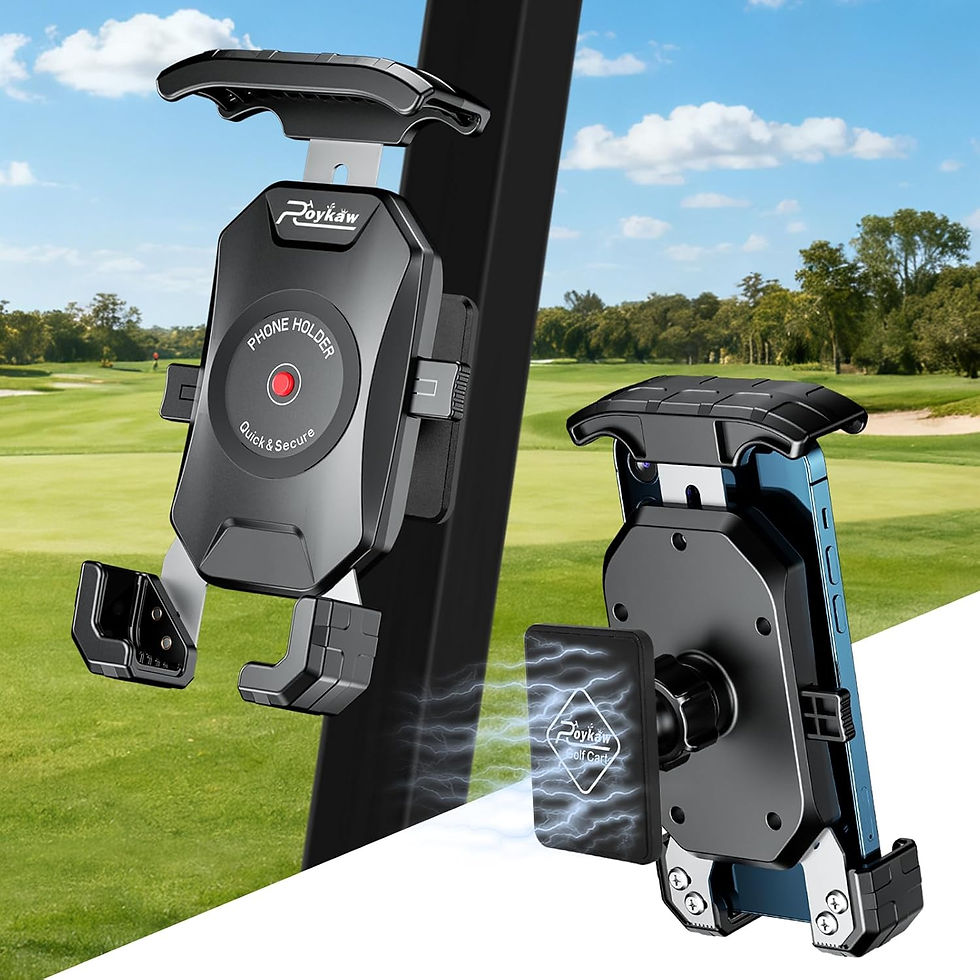 Roykaw Magnetic Golf Cart Phone Holder Review