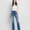 Thumbnail: Flying Monkey High Rise Full Length Bootcut Jeans