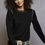 Thumbnail: POL Studded Textured Knit Top