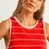 Thumbnail: Wide Pinstriped Knitted Tank
