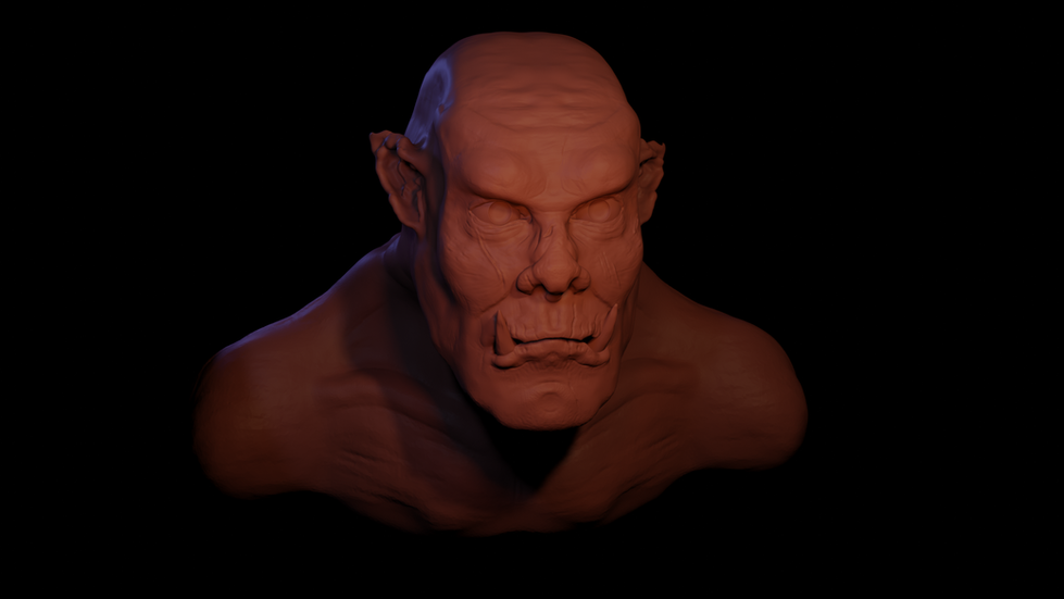 Orc Sculpt
