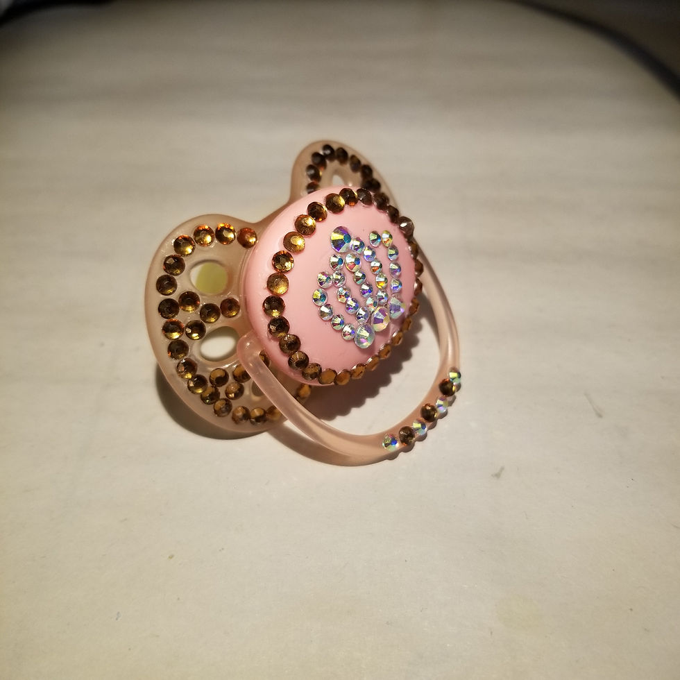 Thumbnail: Custom order baby paci