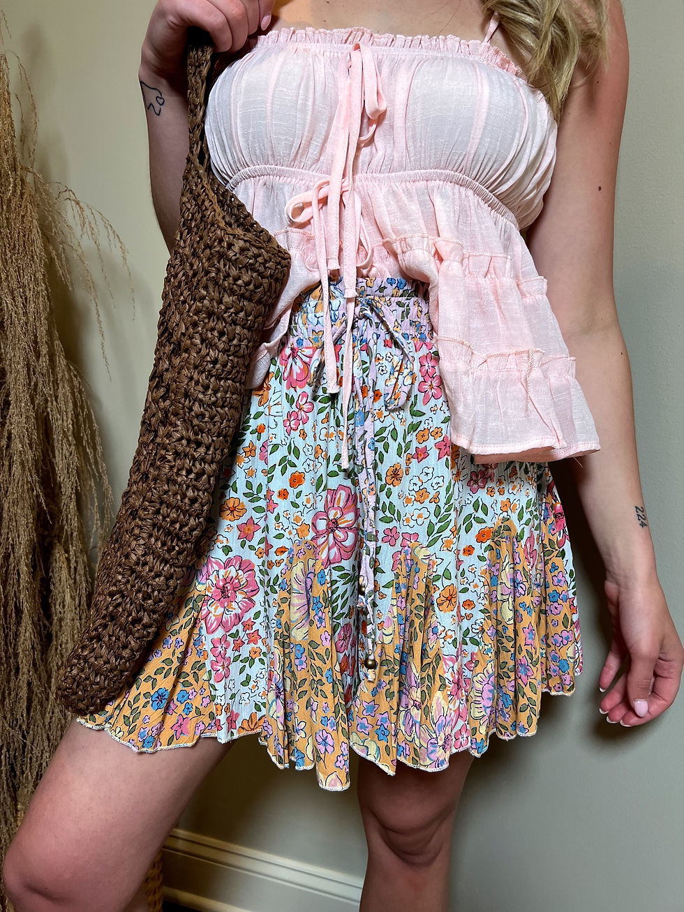 Thumbnail: flirty floral skort