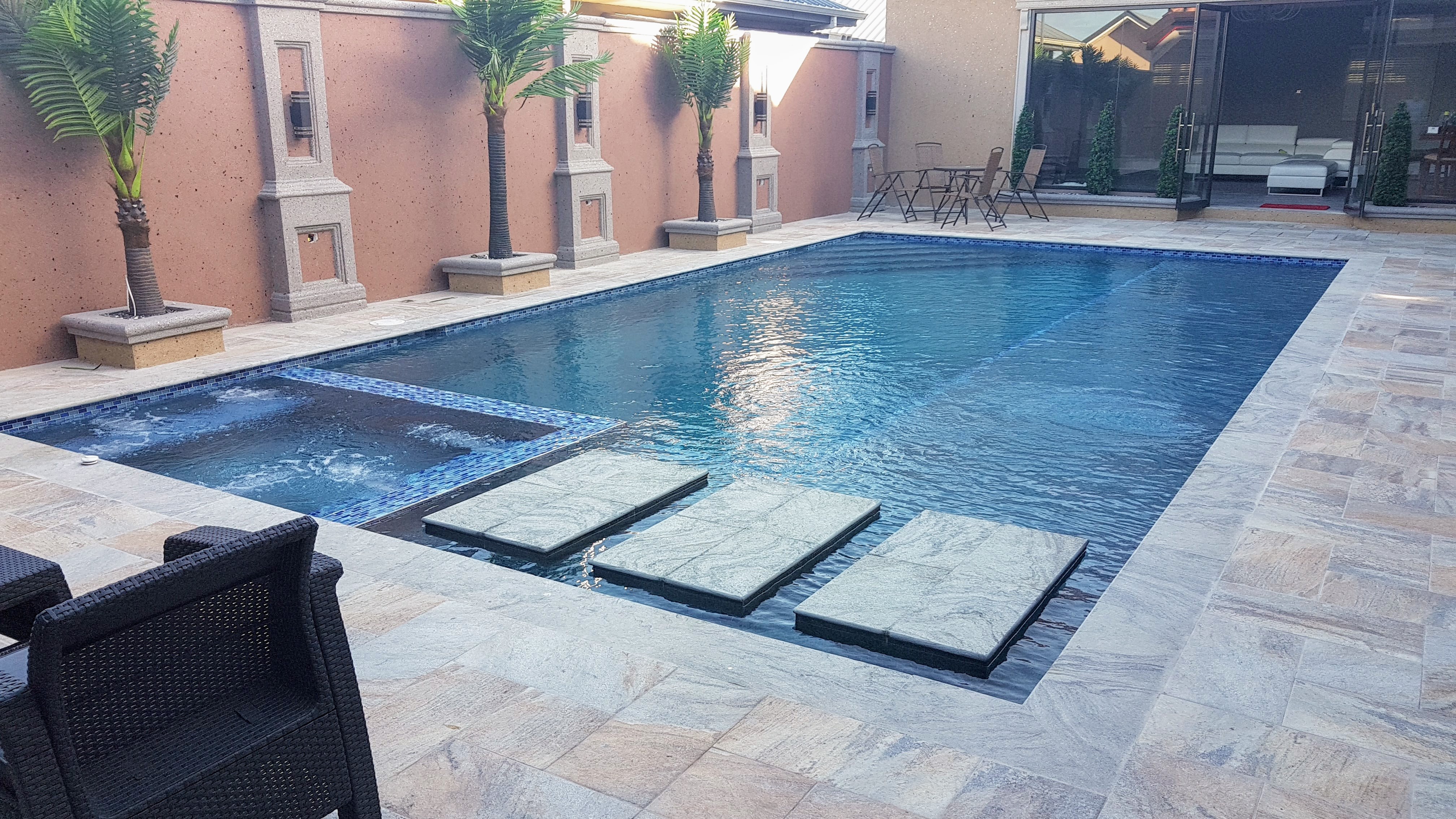 Photo gallery swimming pool contractor Trinidad and Tobago