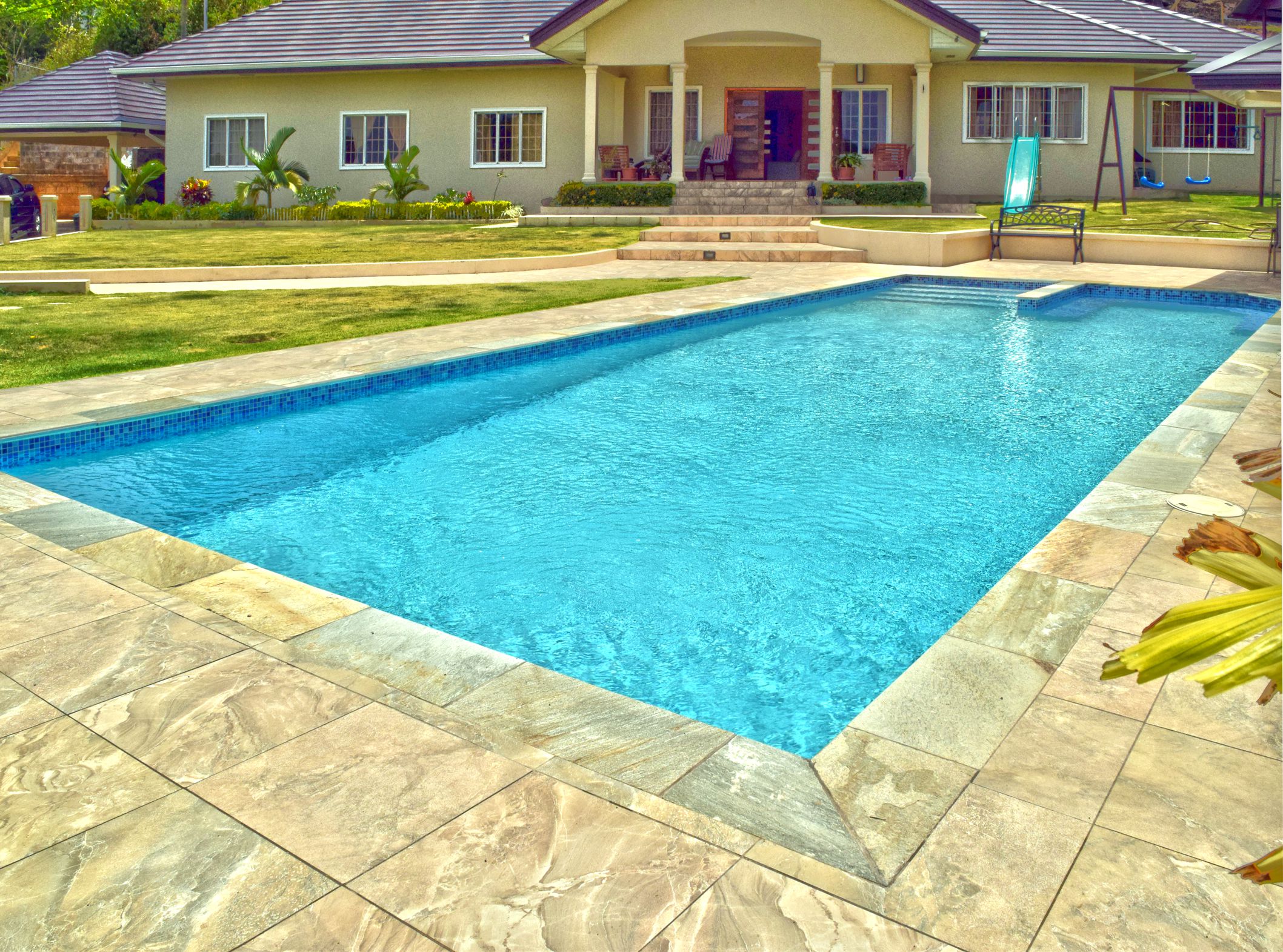 Photo gallery swimming pool contractor Trinidad and Tobago