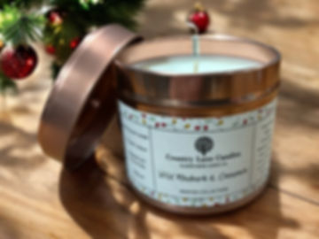 Wild Rhubarb and Cinnamon Candle