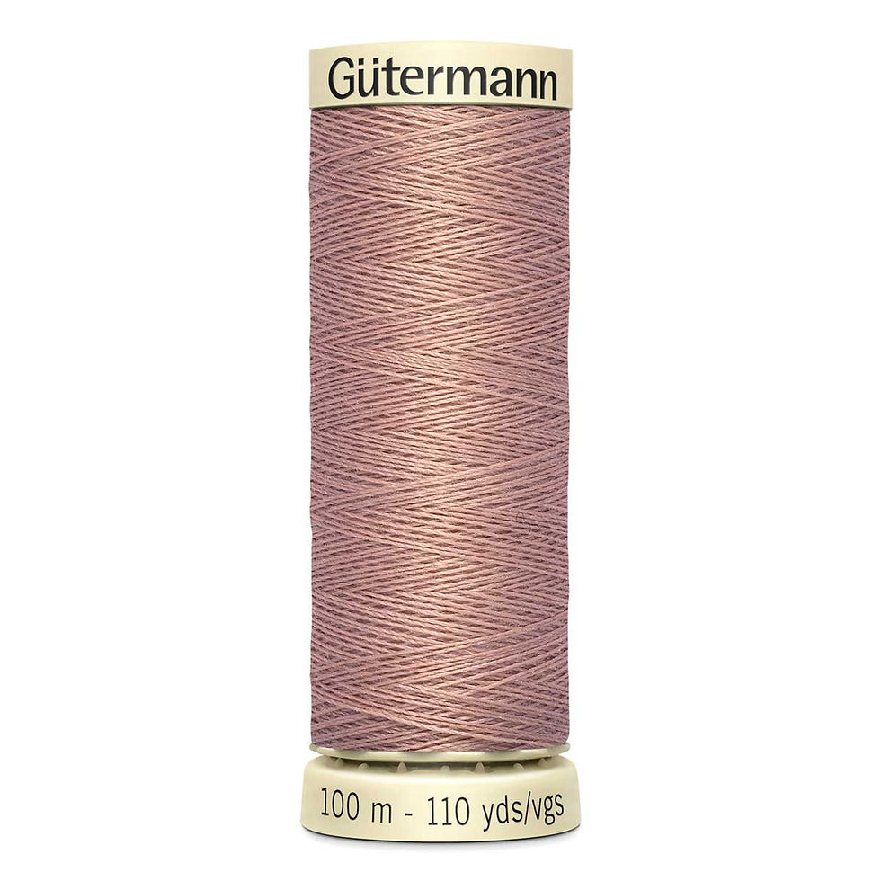 Spool of Gutermann 100m Col 991 dusty pink thread