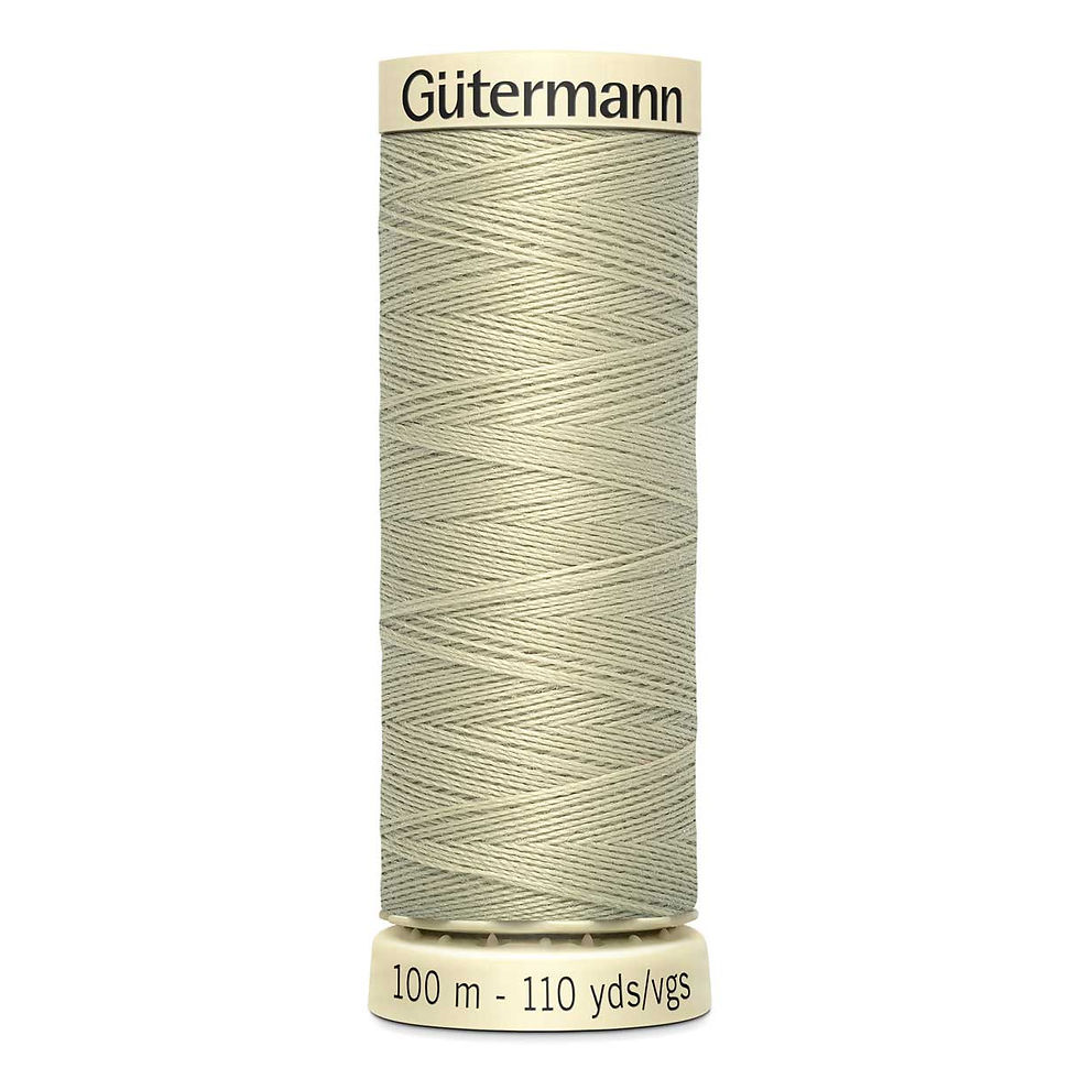 Gutermann 100m Col 503 sew-all thread in light grey
