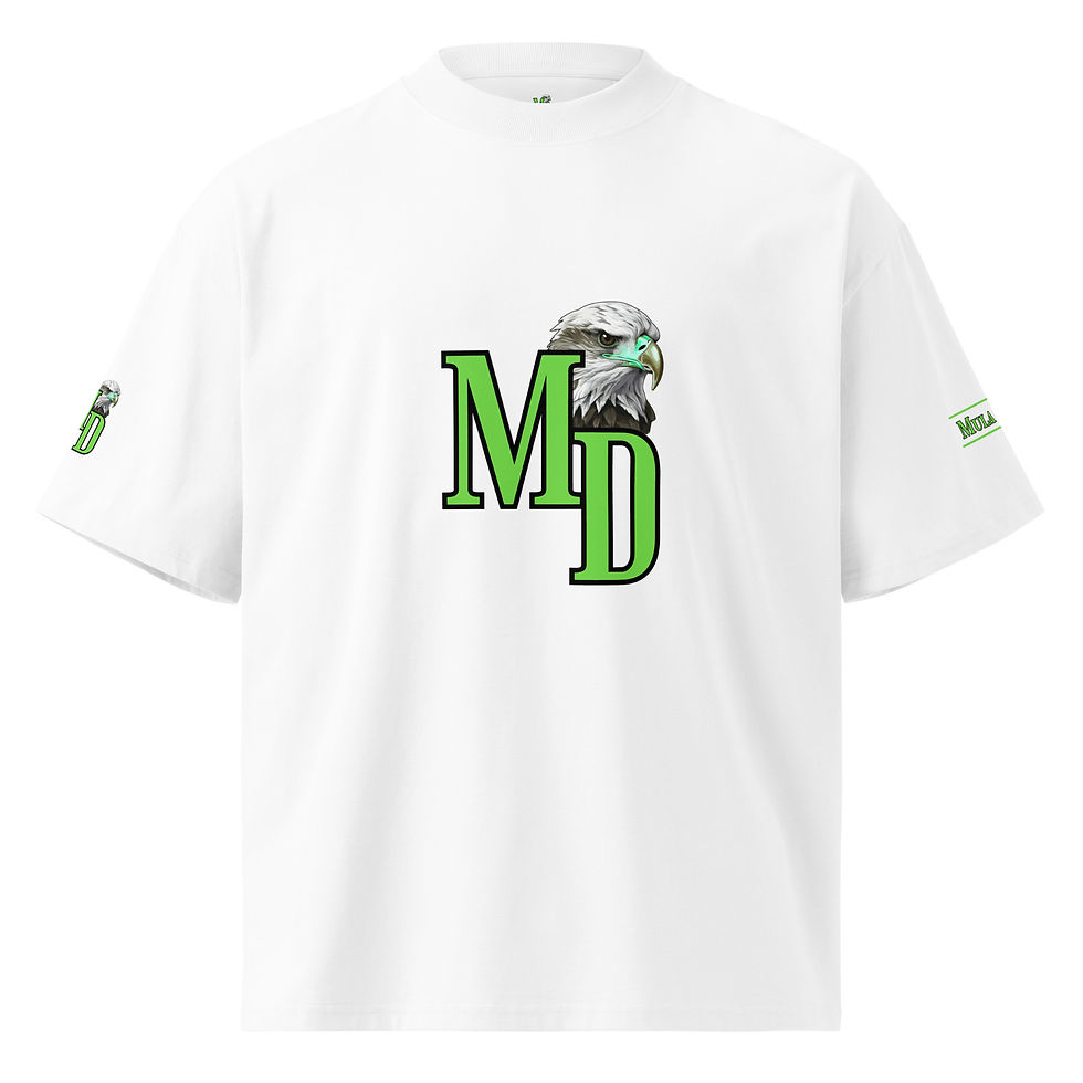 Thumbnail: Mula Dreams (eagle Logo) oversized  t-shirt