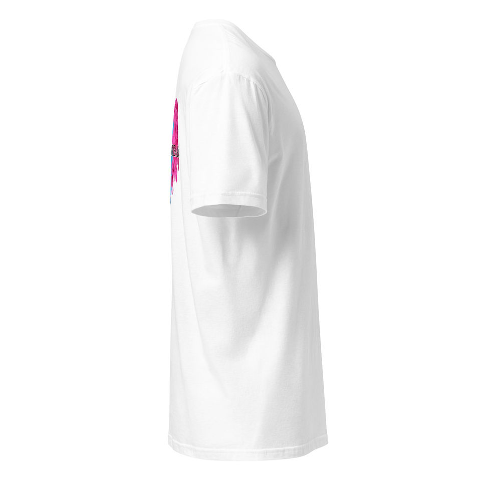 Thumbnail: White/blue/pink  (Heart Logo)  T-Shirt