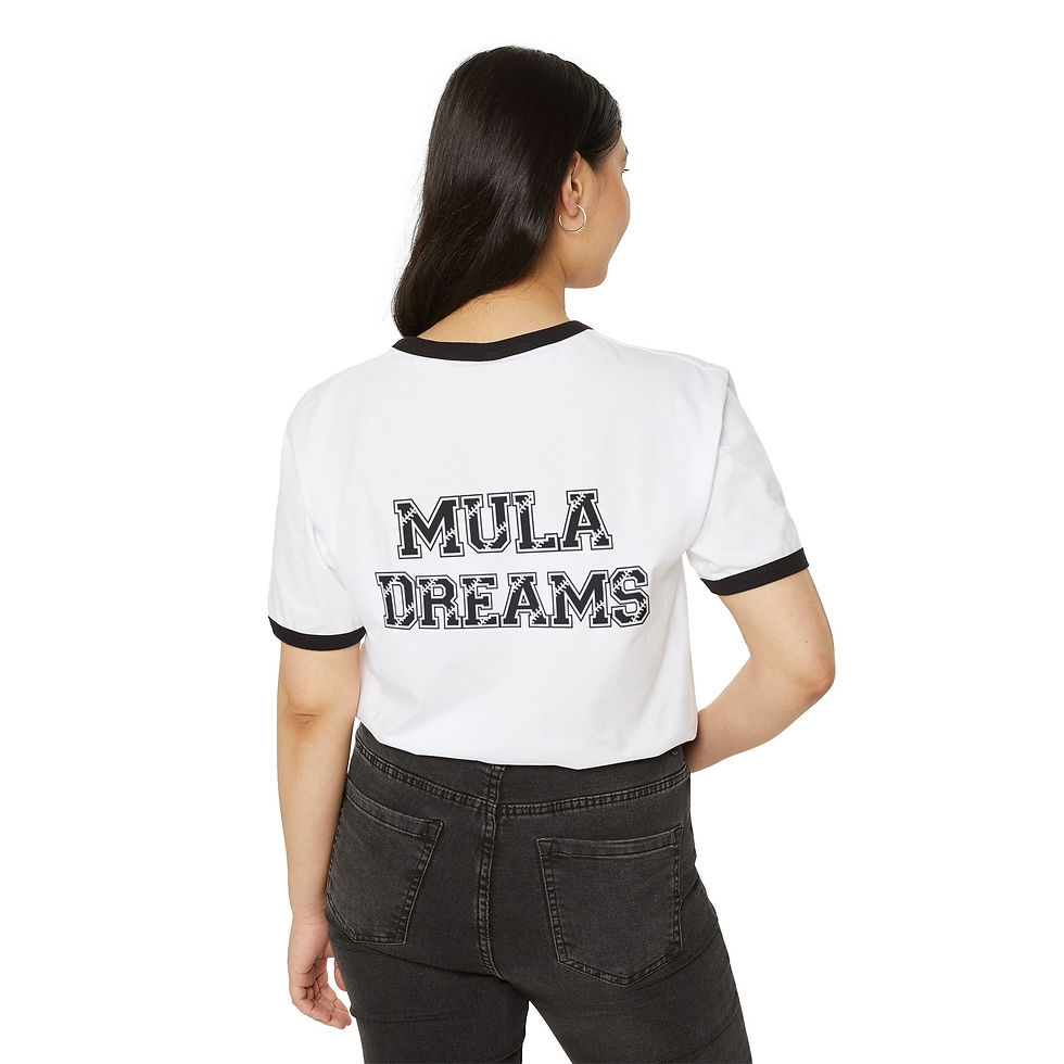 Thumbnail: White/Black (Balaclava) Ringer T-Shirt