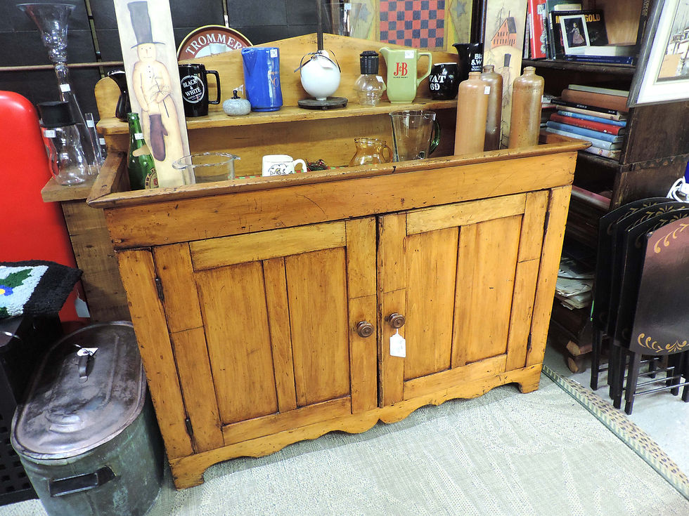 Pine Dry Sink