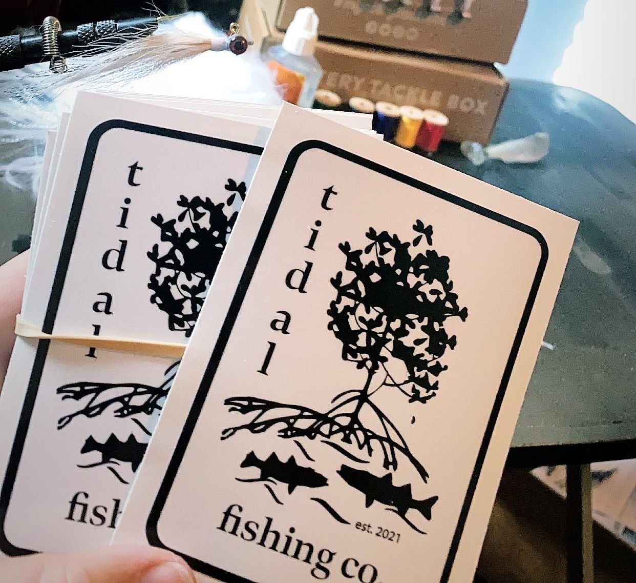 Tidal Fishing Co. decals