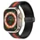 Miniature : White/Orange Magnetic Buckle Sport Band 