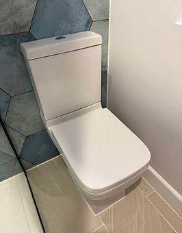 white toilet