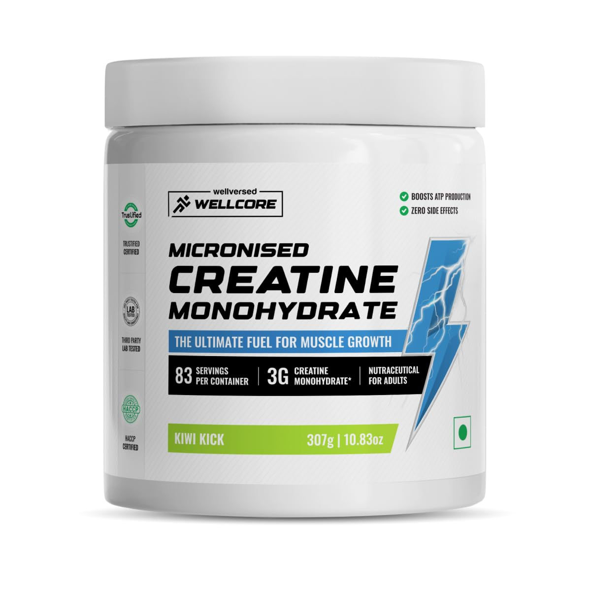 Wellversed Creatine Monohydrate – 83 Servings | Muscle Strength & Endurance