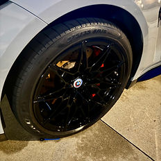 Clean BMW wheels