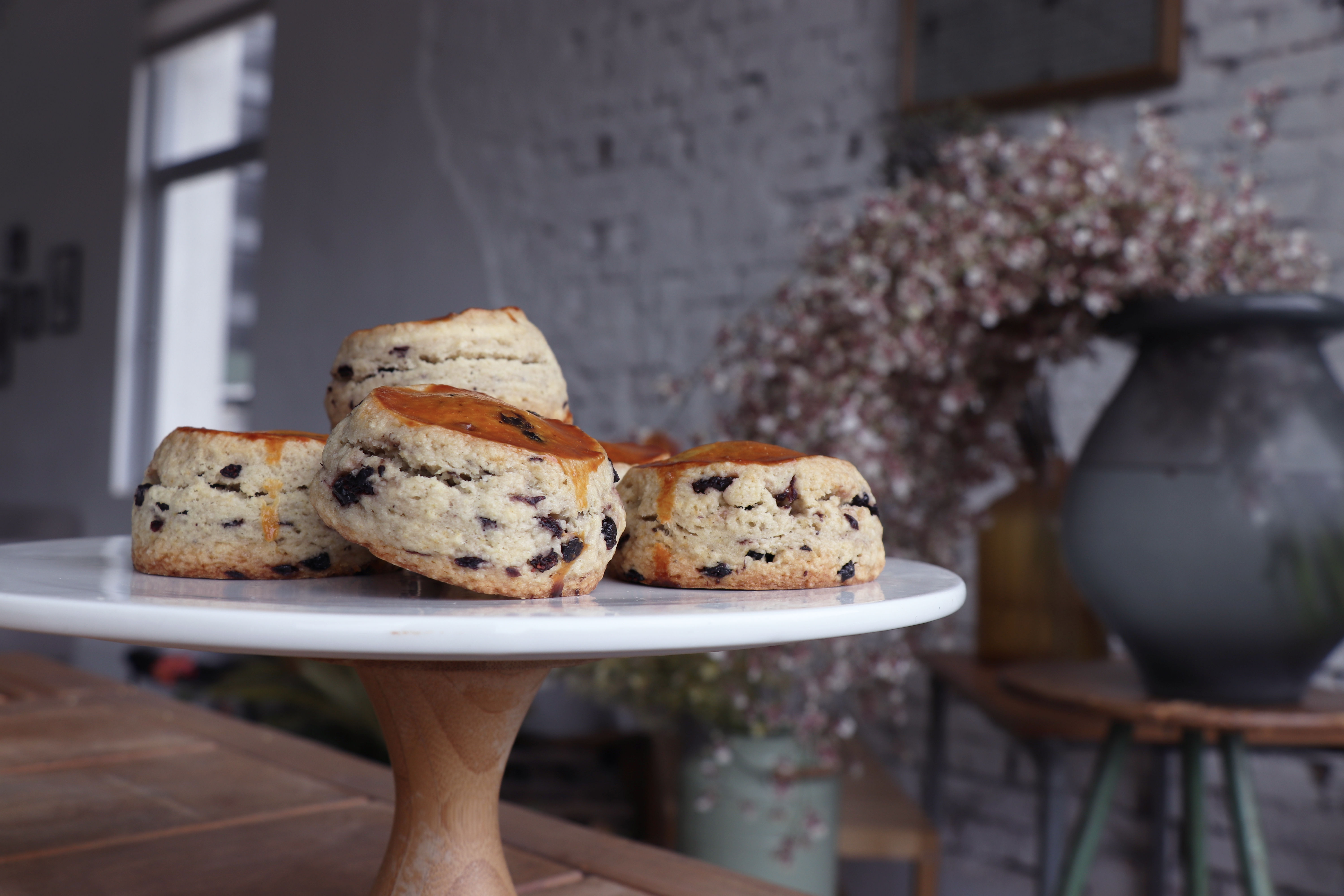 【藍莓肉桂司康】Blueberry cinnamon Scone