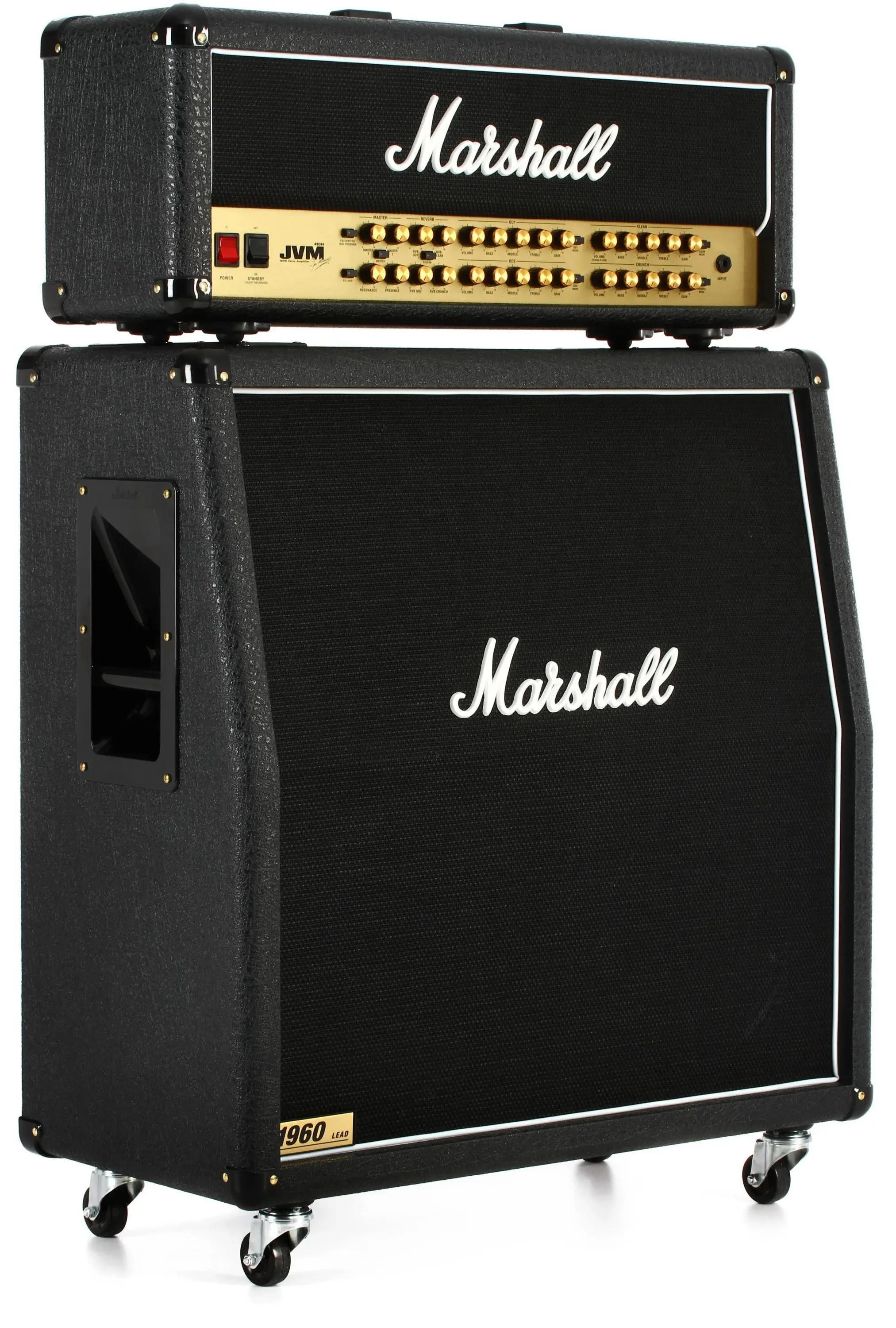 Marshall JVM410H Amplifier Head w/ Marshall 1960A Lead 4x12 Cabinet